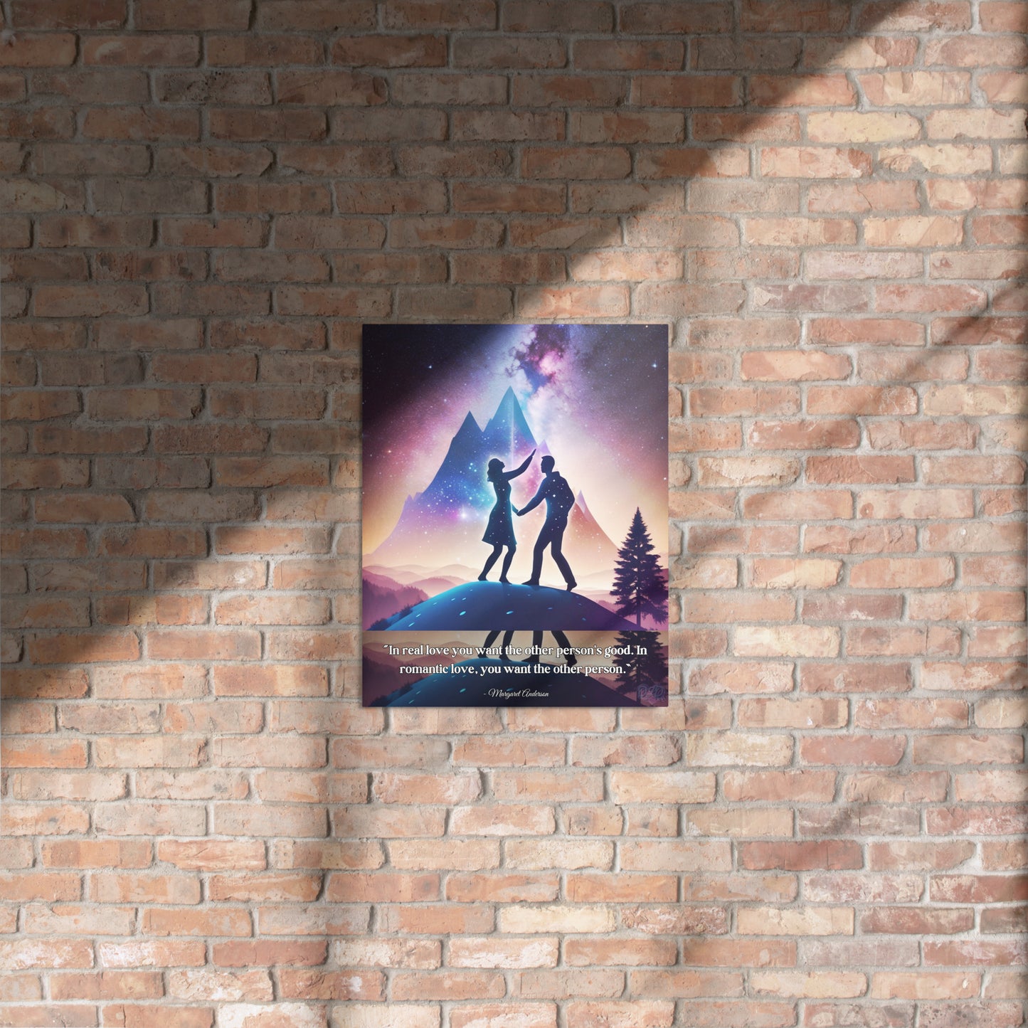 Dual Faces of Love UltraHD Canvas