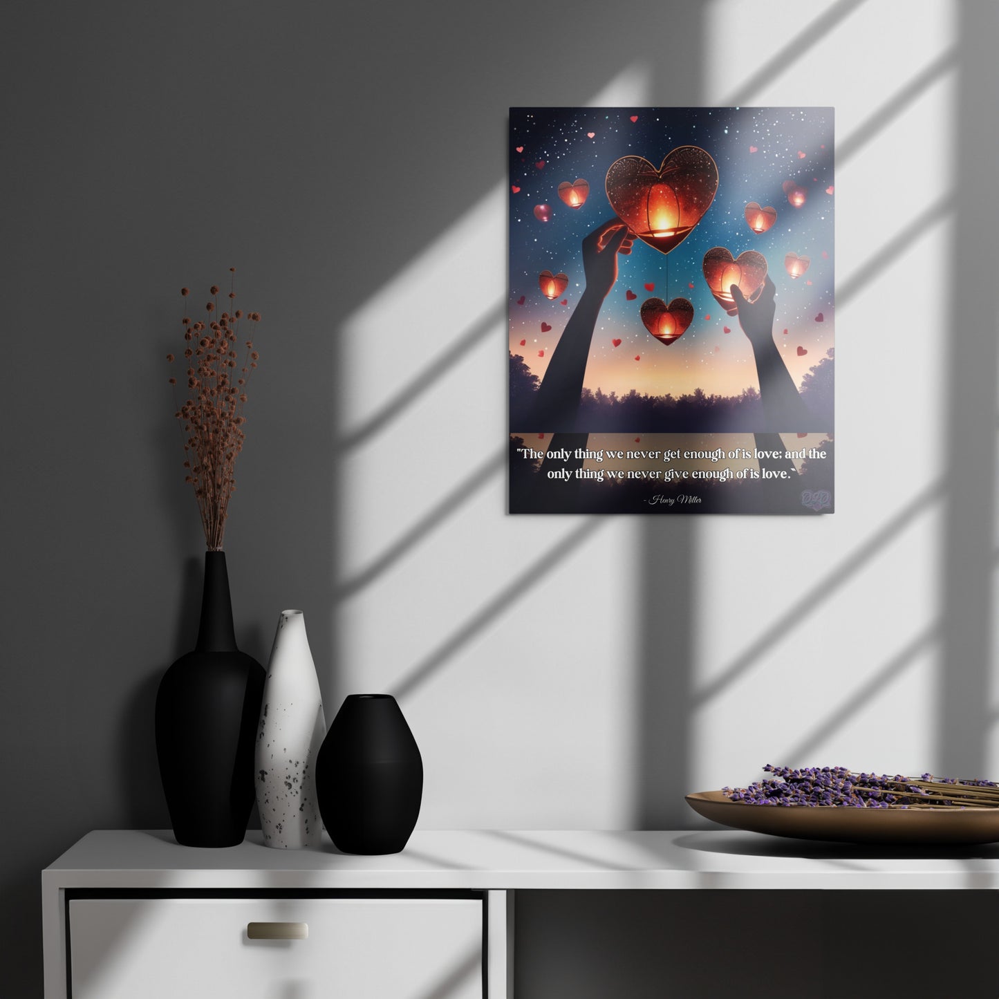 Eternal Flame of Love UltraHD Canvas