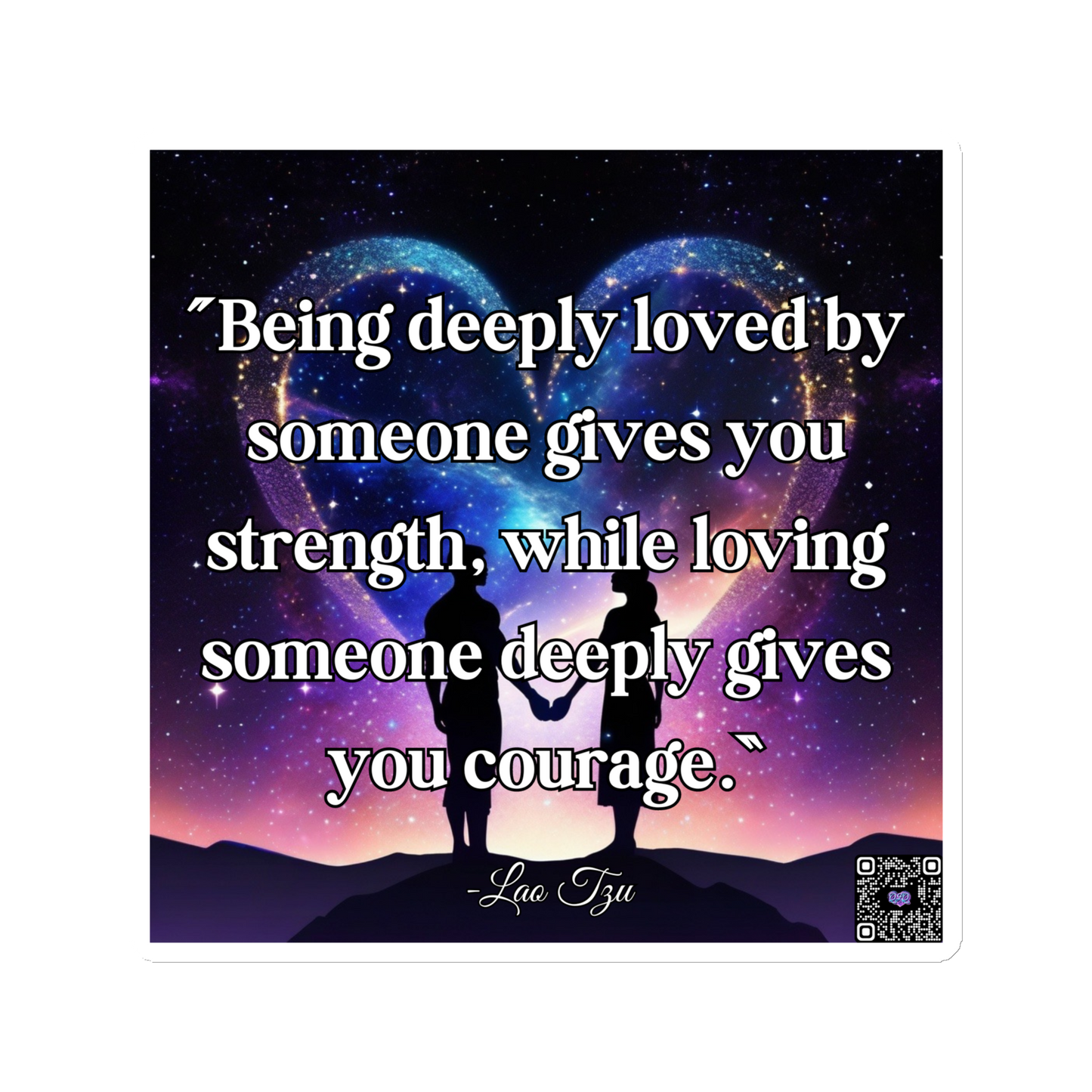 Strength & Courage in Love Magnet