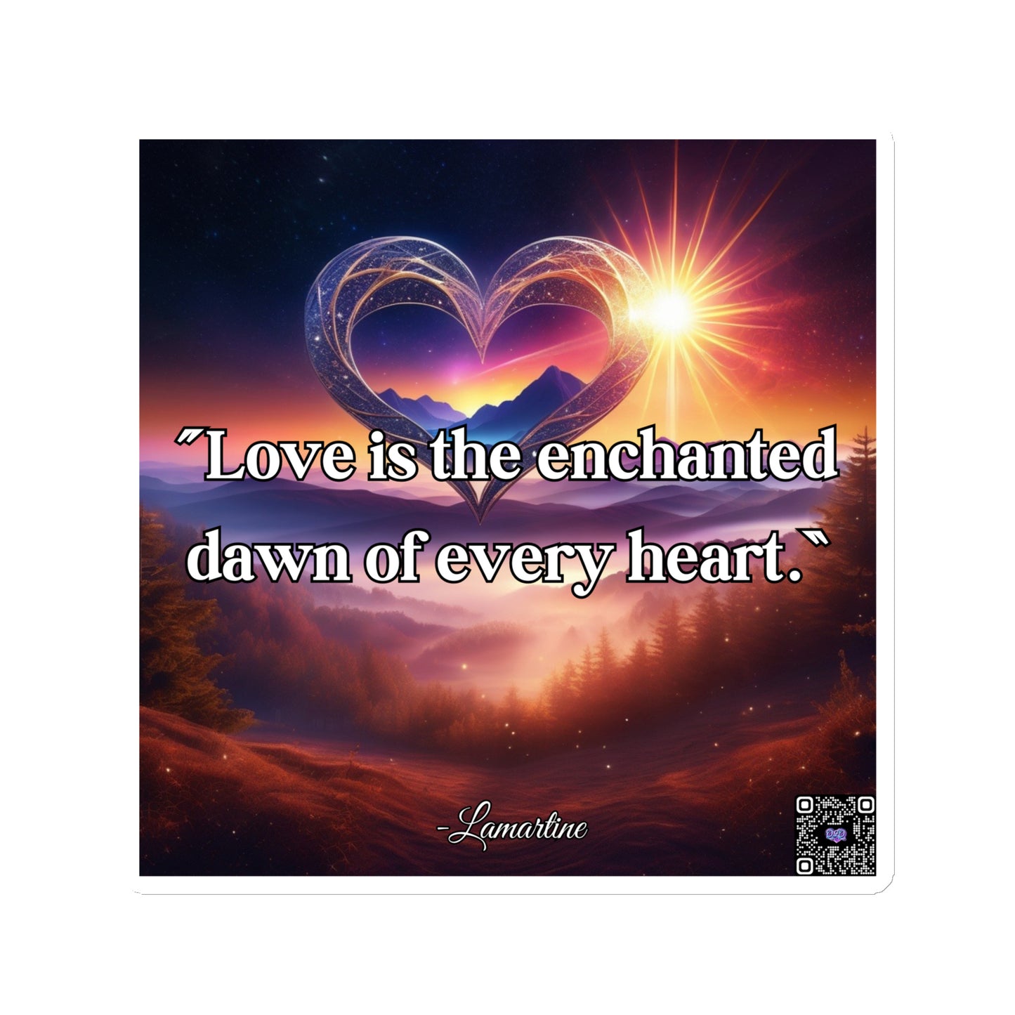 Enchanted Dawn of Love Magnet