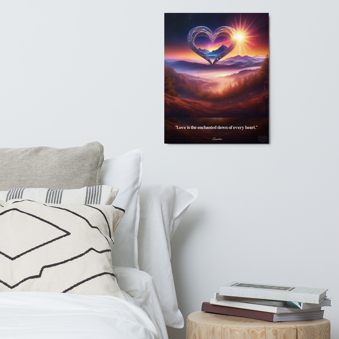 Enchanted Dawn of Love UltraHD Canvas