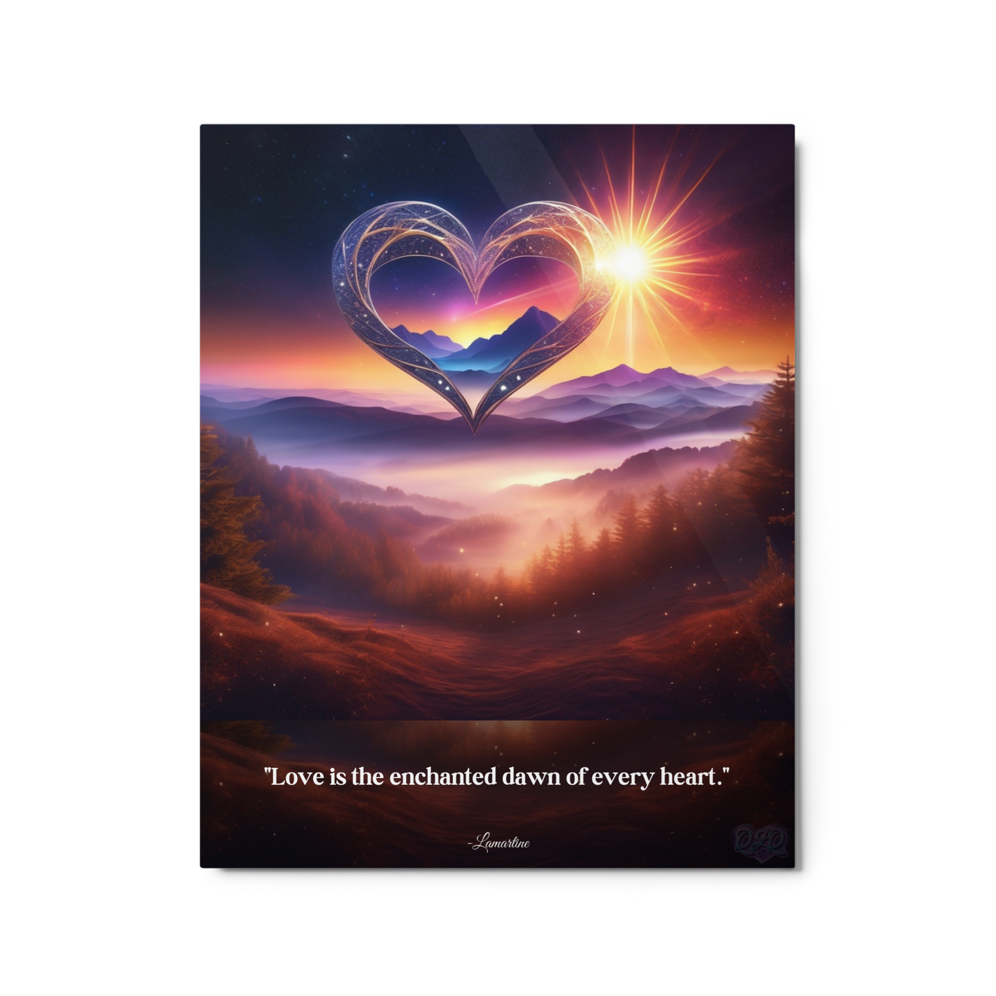 Enchanted Dawn of Love UltraHD Canvas