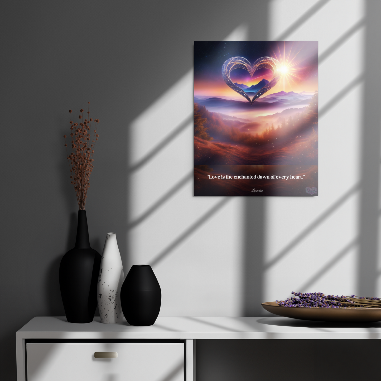 Enchanted Dawn of Love UltraHD Canvas