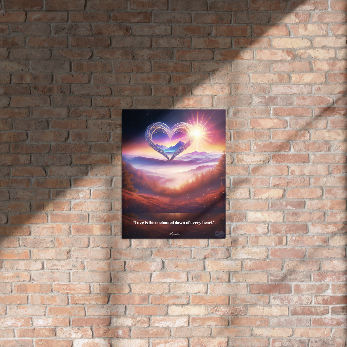 Enchanted Dawn of Love UltraHD Canvas