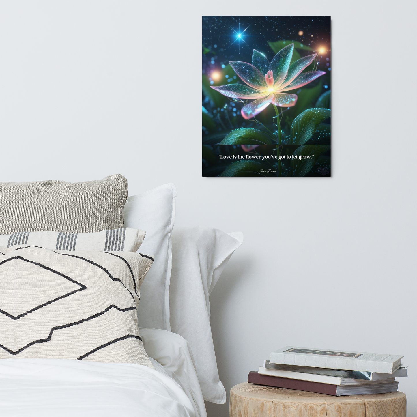 The Flower of Love's Growth UltraHD Canvas