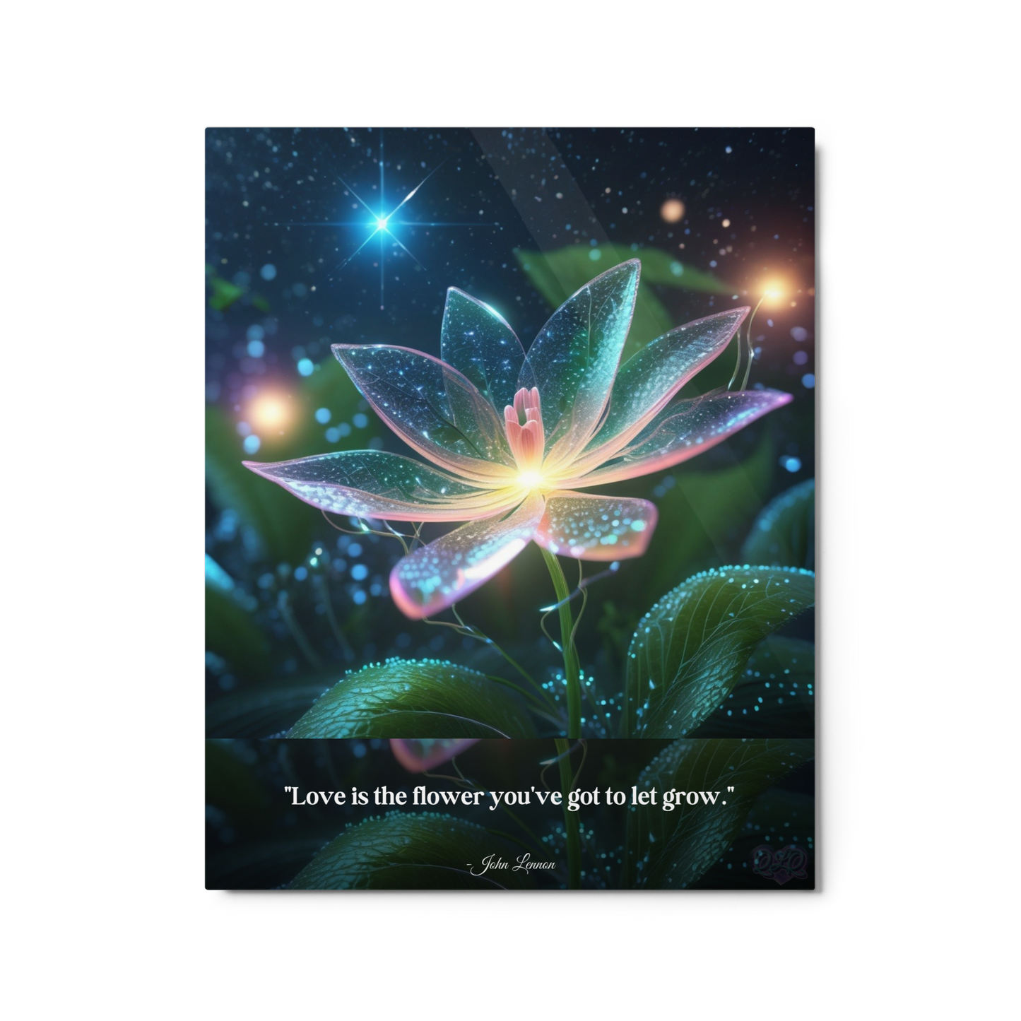 The Flower of Love's Growth UltraHD Canvas