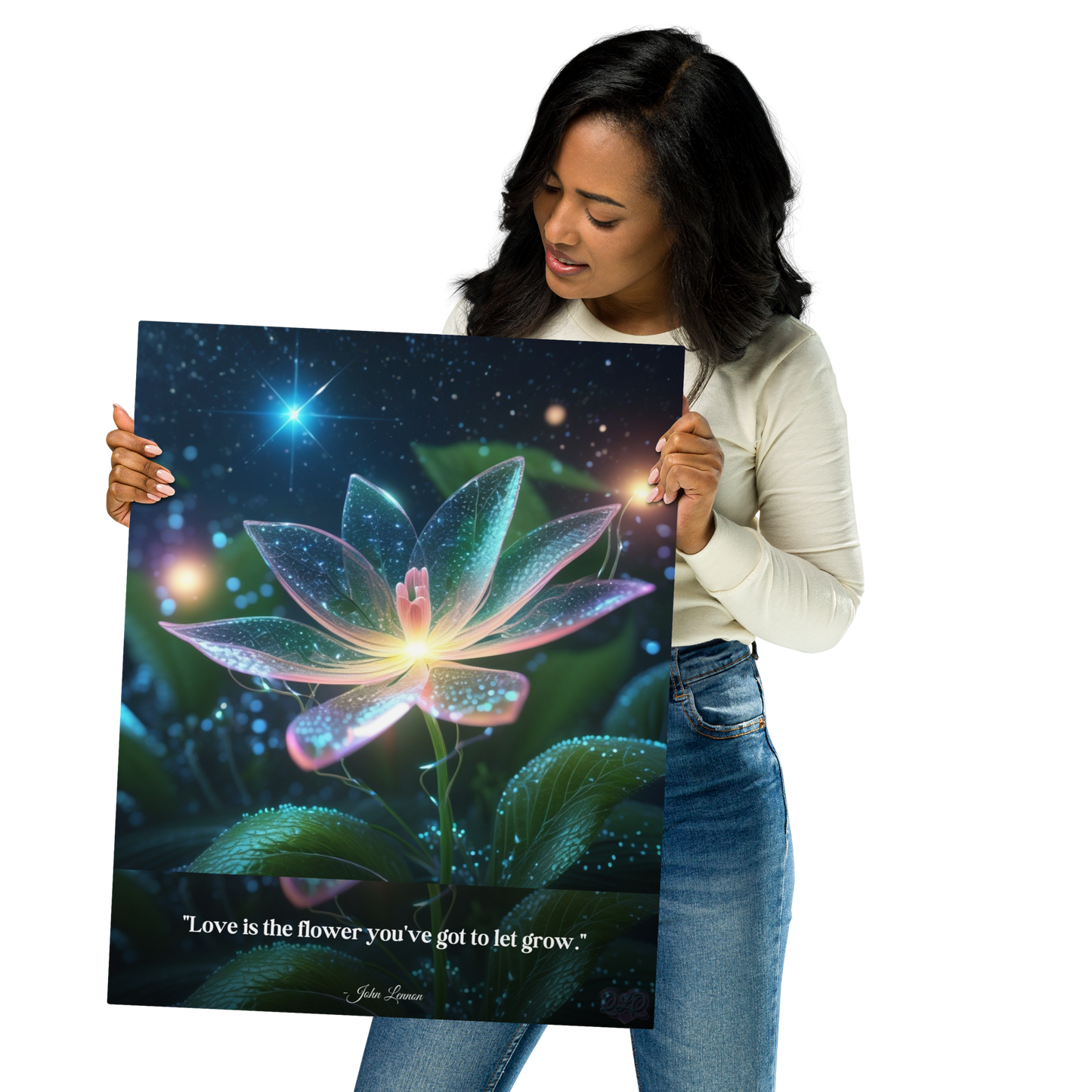 The Flower of Love's Growth UltraHD Canvas