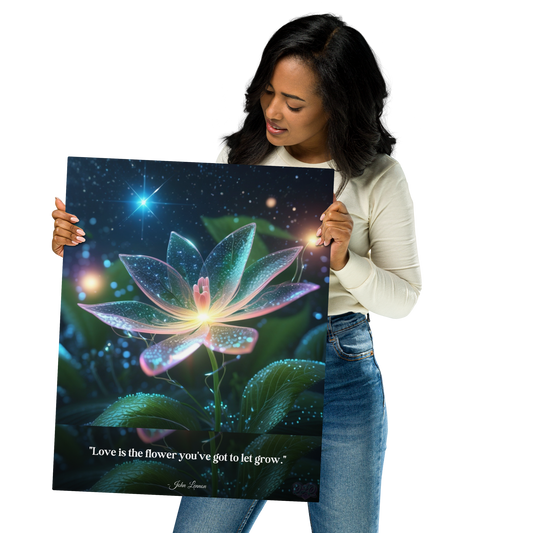 The Flower of Love's Growth UltraHD Canvas