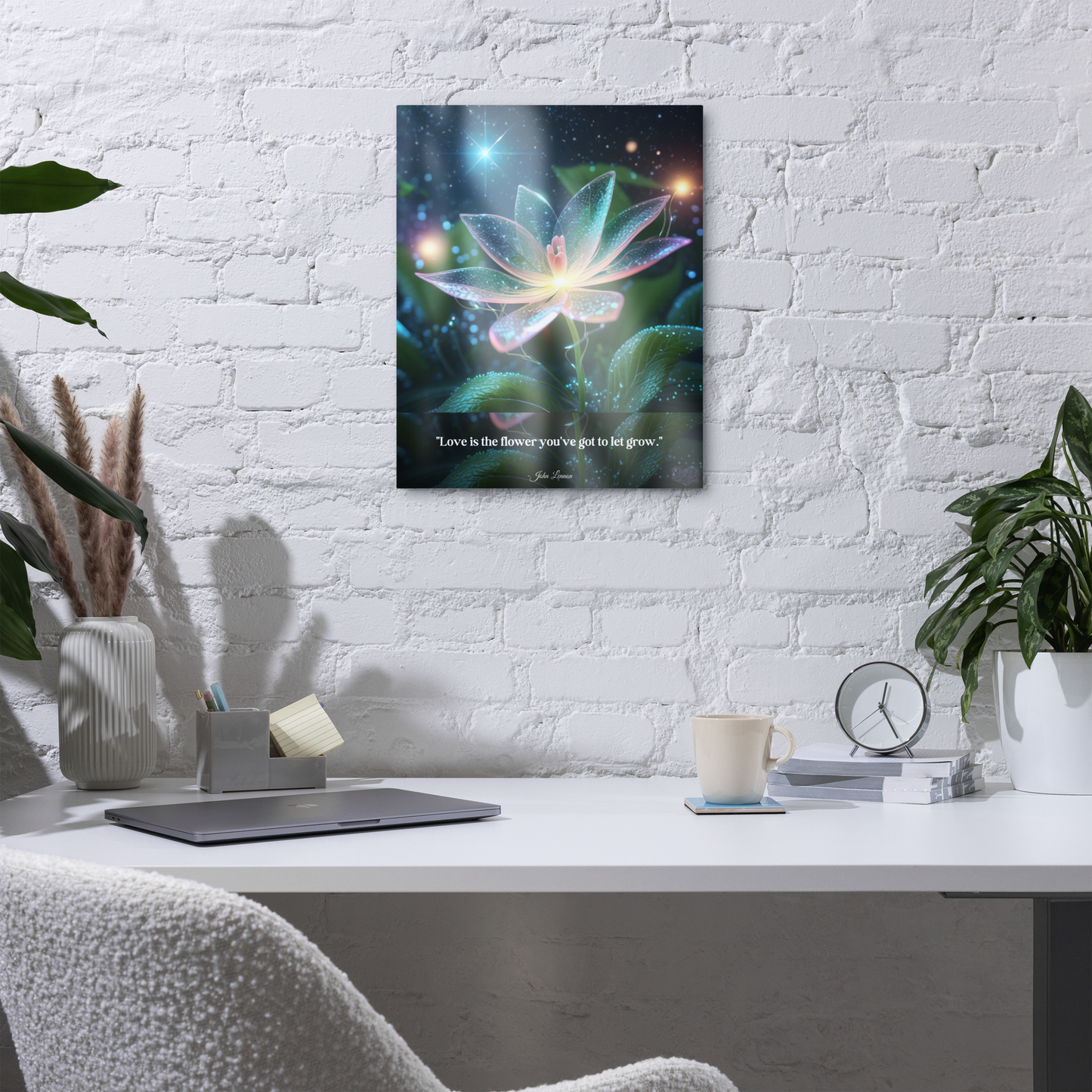 The Flower of Love's Growth UltraHD Canvas