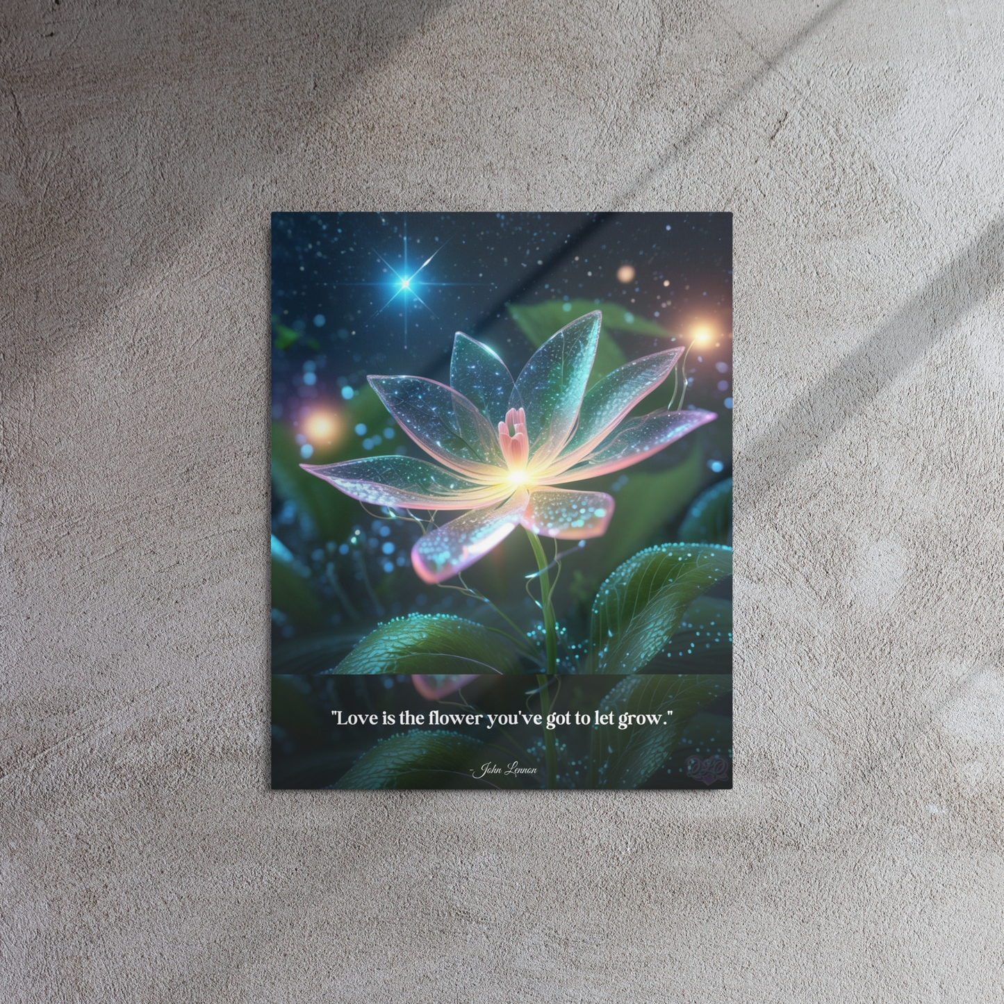 The Flower of Love's Growth UltraHD Canvas