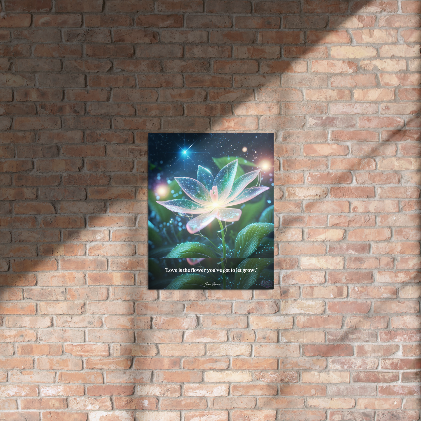 The Flower of Love's Growth UltraHD Canvas