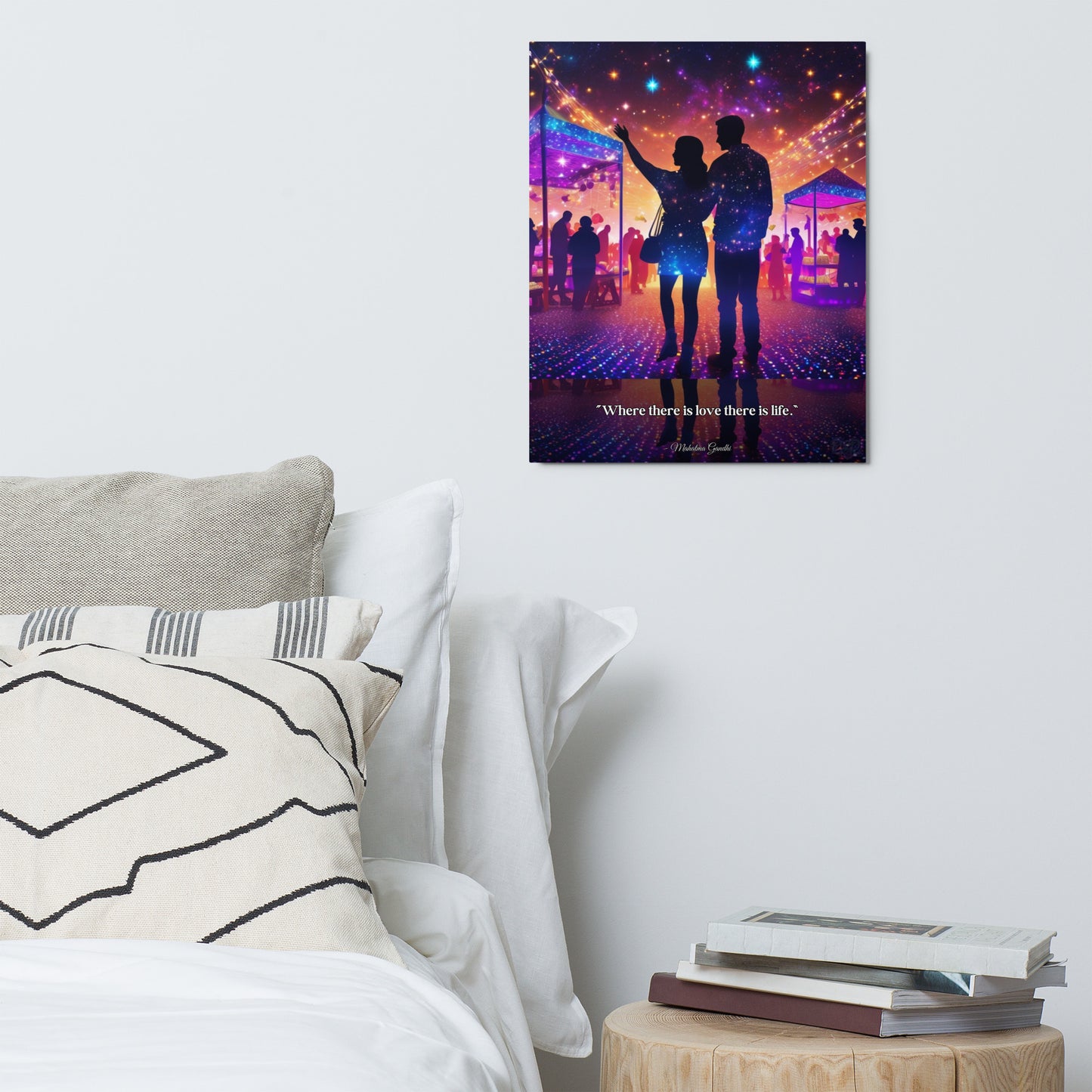 Vibrant Festival of Love UltraHD Canvas