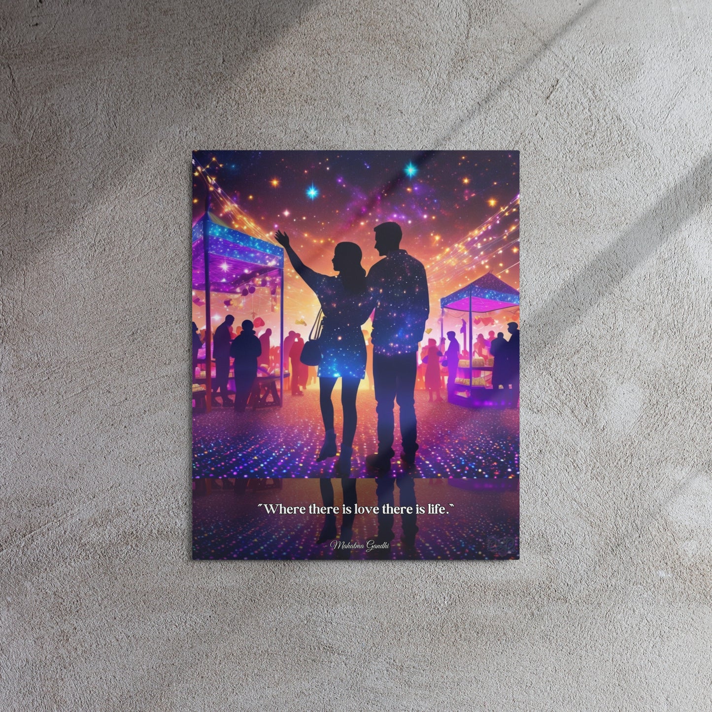 Vibrant Festival of Love UltraHD Canvas