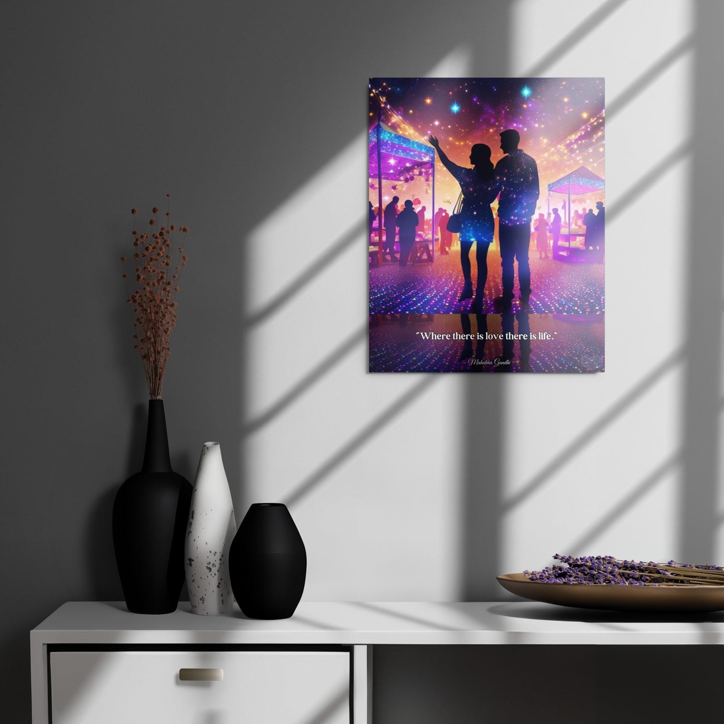 Vibrant Festival of Love UltraHD Canvas