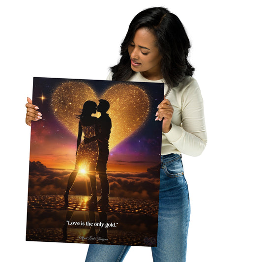 Golden Embrace UltraHD Canvas