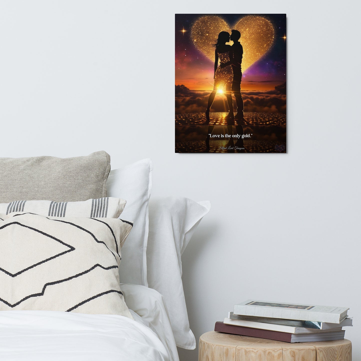 Golden Embrace UltraHD Canvas