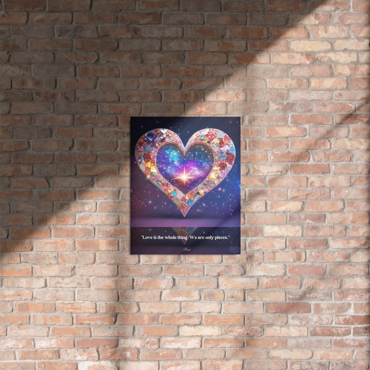 Mosaic of the Heart UltraHD Canvas