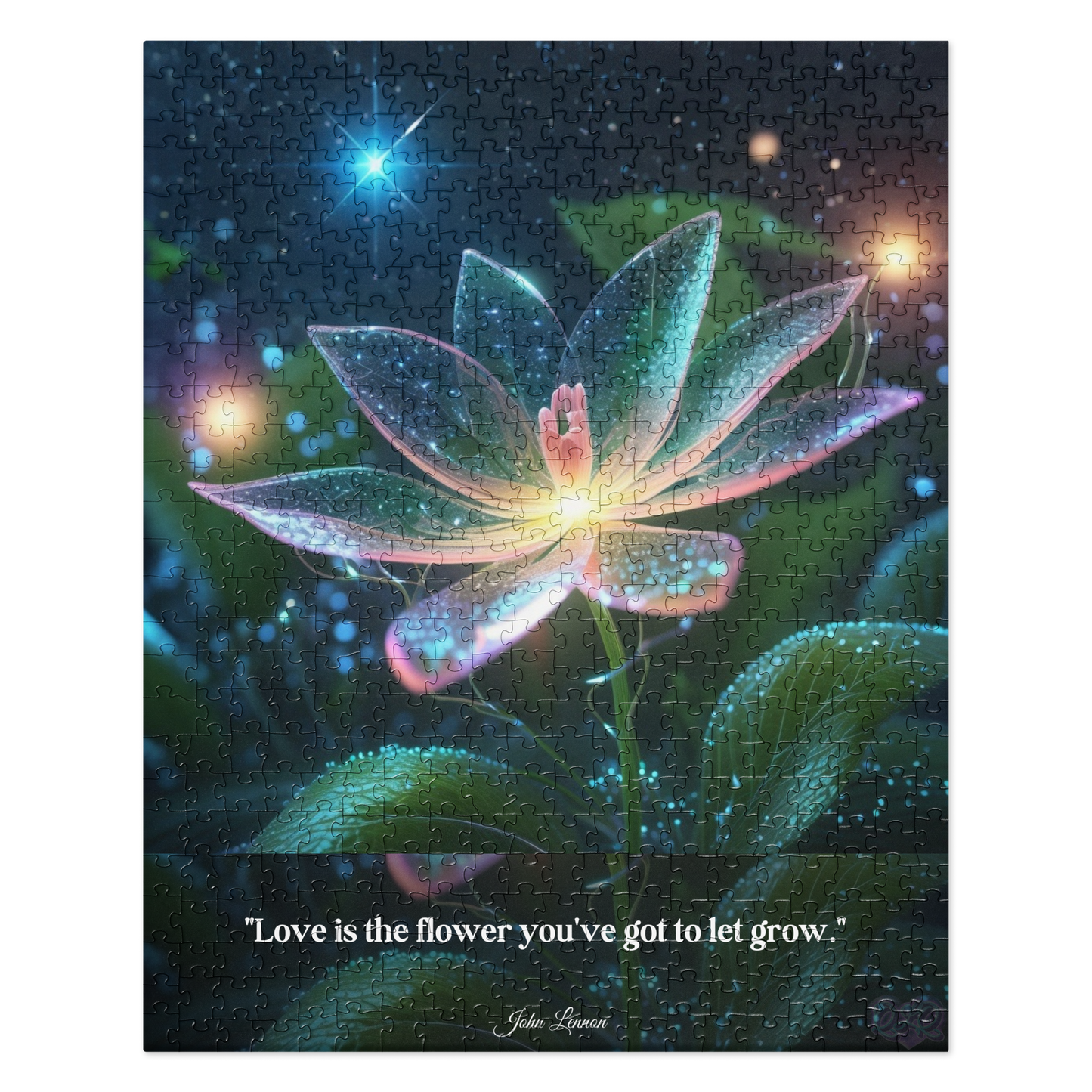 The Flower of Love's Growth HD Jigsaw