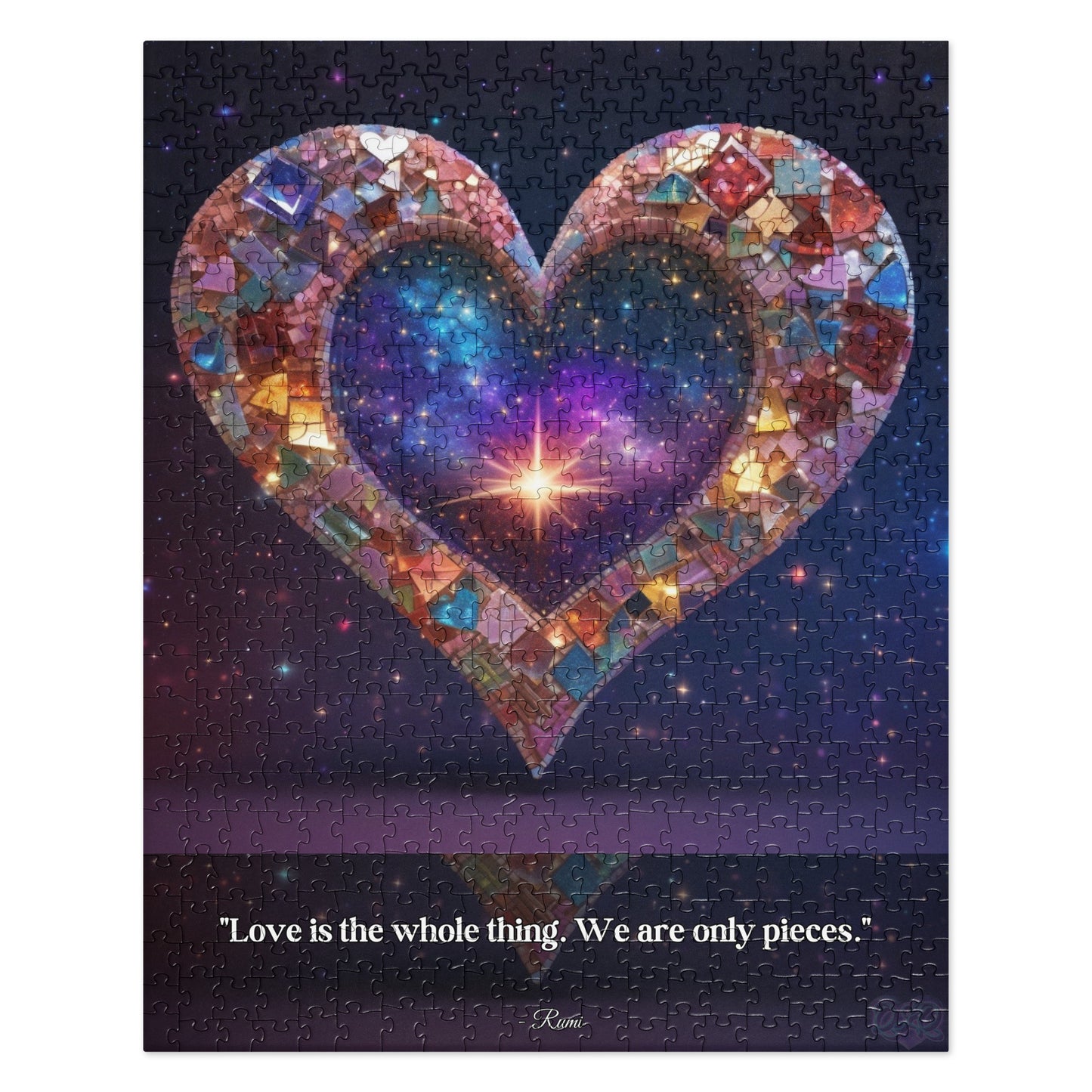 Mosaic of the Heart HD Jigsaw