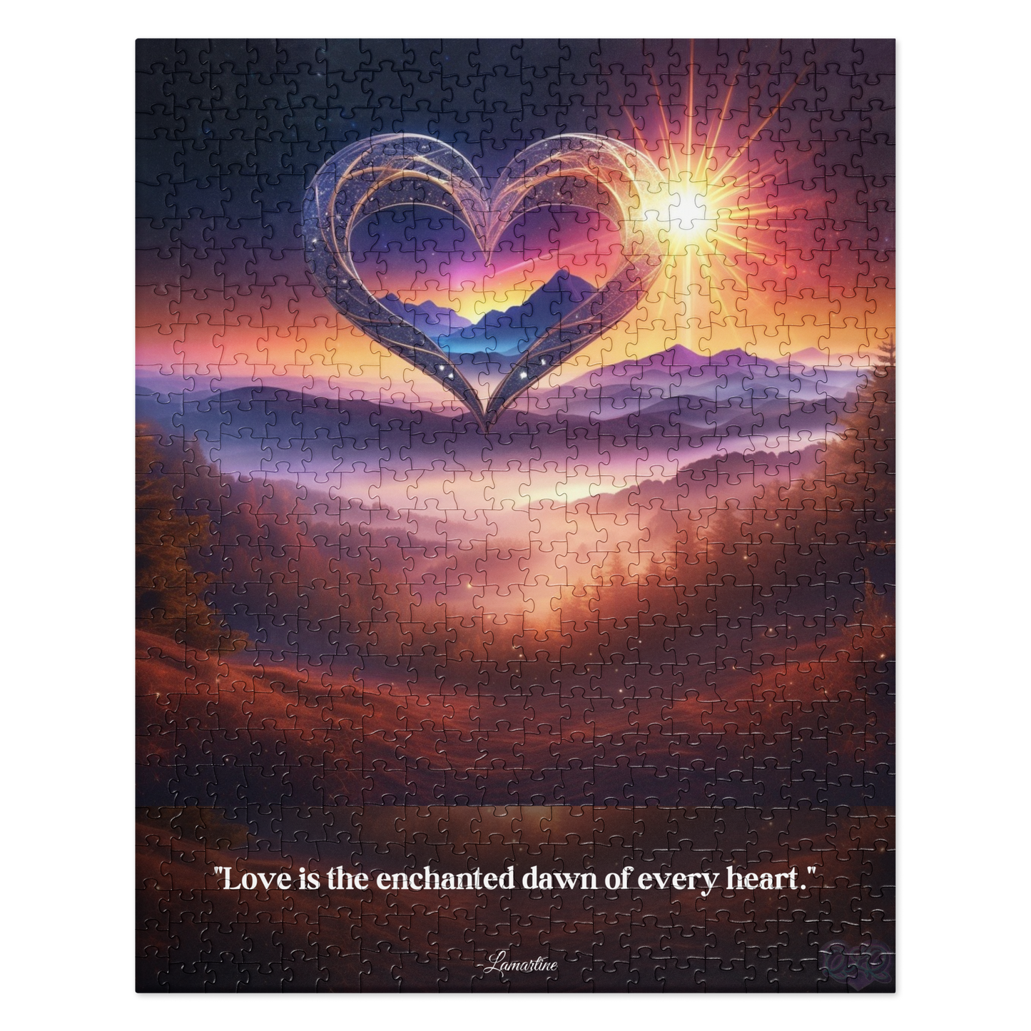 Enchanted Dawn of Love HD Jigsaw